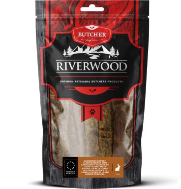 6x Riverwood Vleesstrips Konijn 150 gr