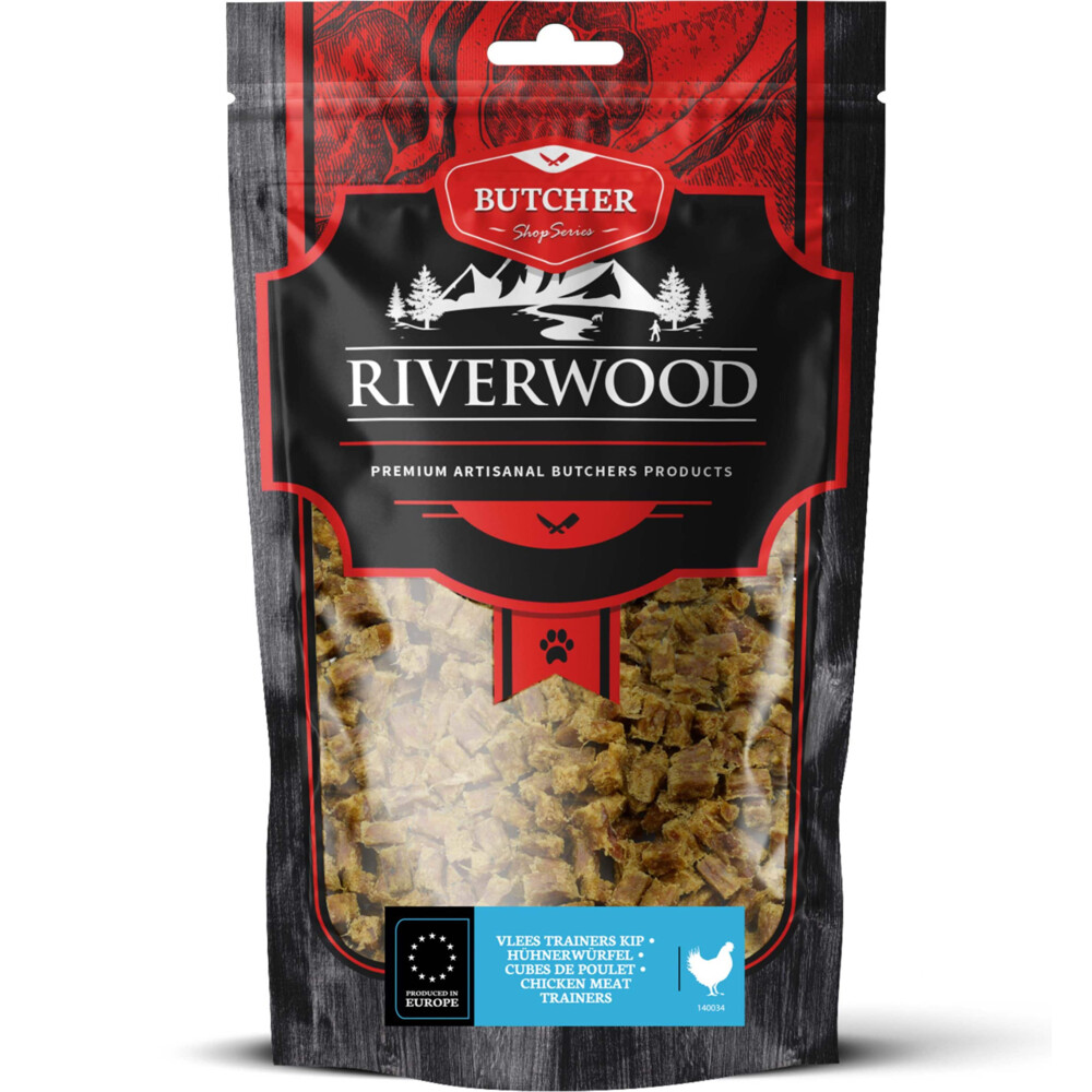 6x Riverwood Vleestrainer Kip 150 gr