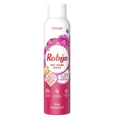 6x Robijn Dry Wash Spray Pink Sensation 200 ml