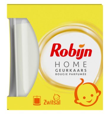 6x Robijn Geurkaars Zwitsal 115 gr