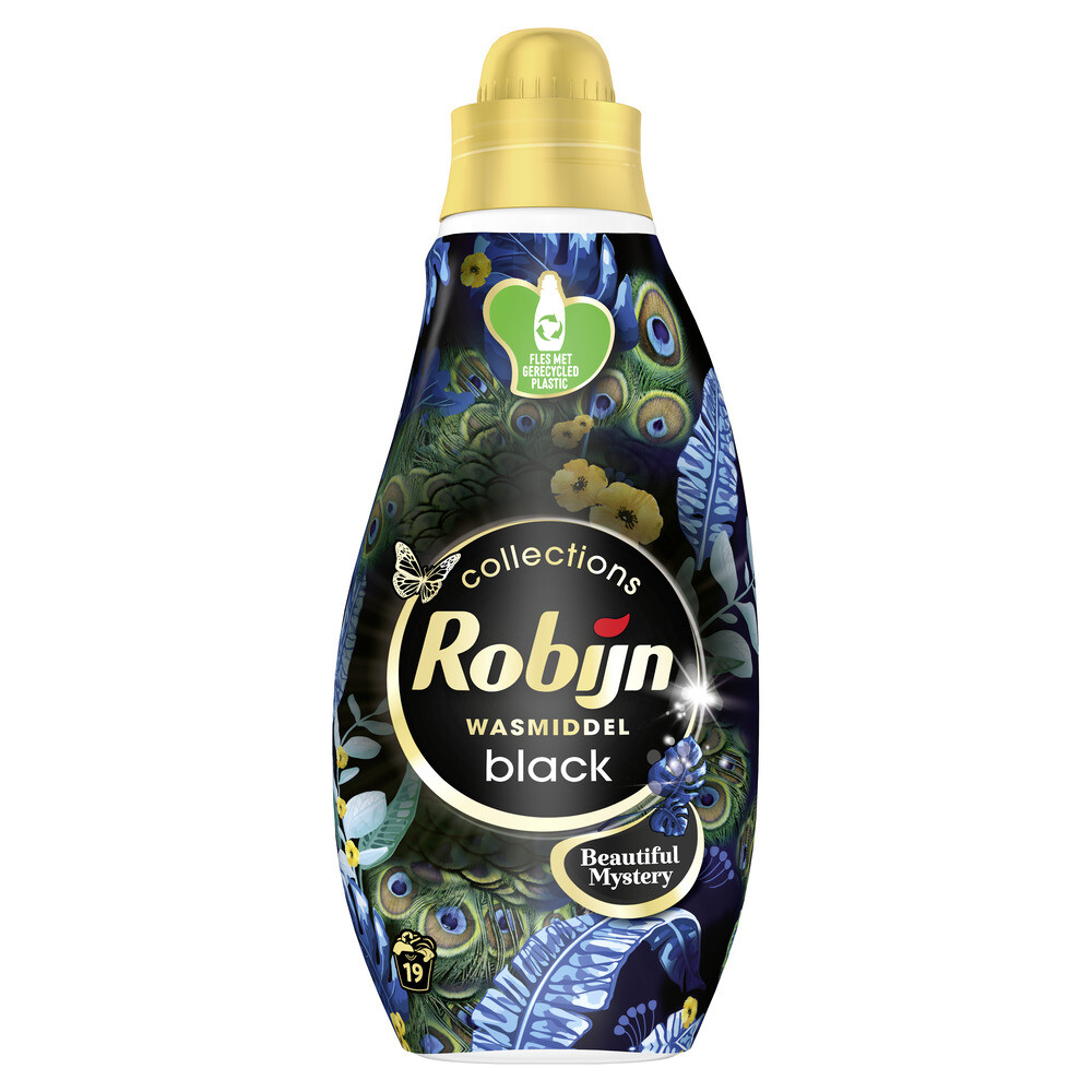 Robijn Klein&Krachtig Wasmiddel Black Velvet Beautiful Mystery 665 ml