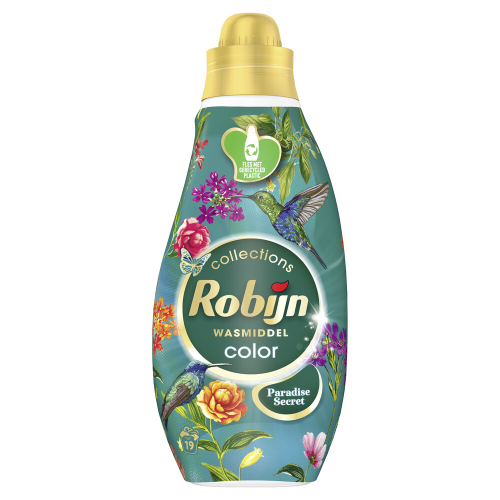 Robijn Klein&Krachtig Wasmiddel Color Paradise Secret 665 ml