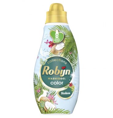 6x Robijn Klein&Krachtig Wasmiddel Kokos Sensation 665 ml