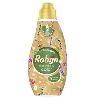 8x Robijn Vloeibaar Wasmiddel Bohemian Blossom 665 ml