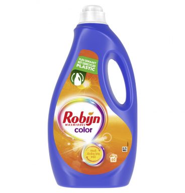 3x Robijn Vloeibaar Wasmiddel Color 3 liter