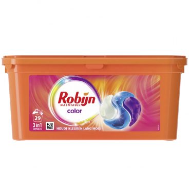 3x Robijn Wascapsules 3-in-1 Color 29 stuks