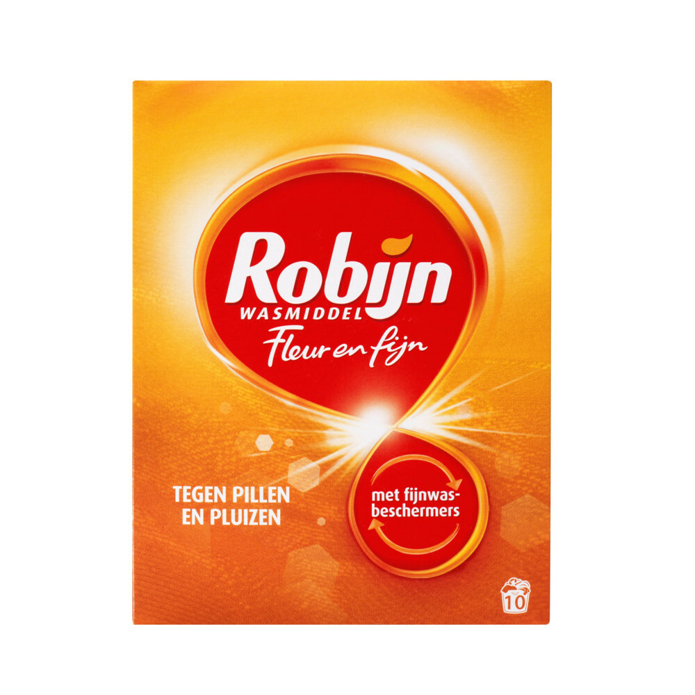 7x Robijn Waspoeder Fleur&Fijn 550 gr