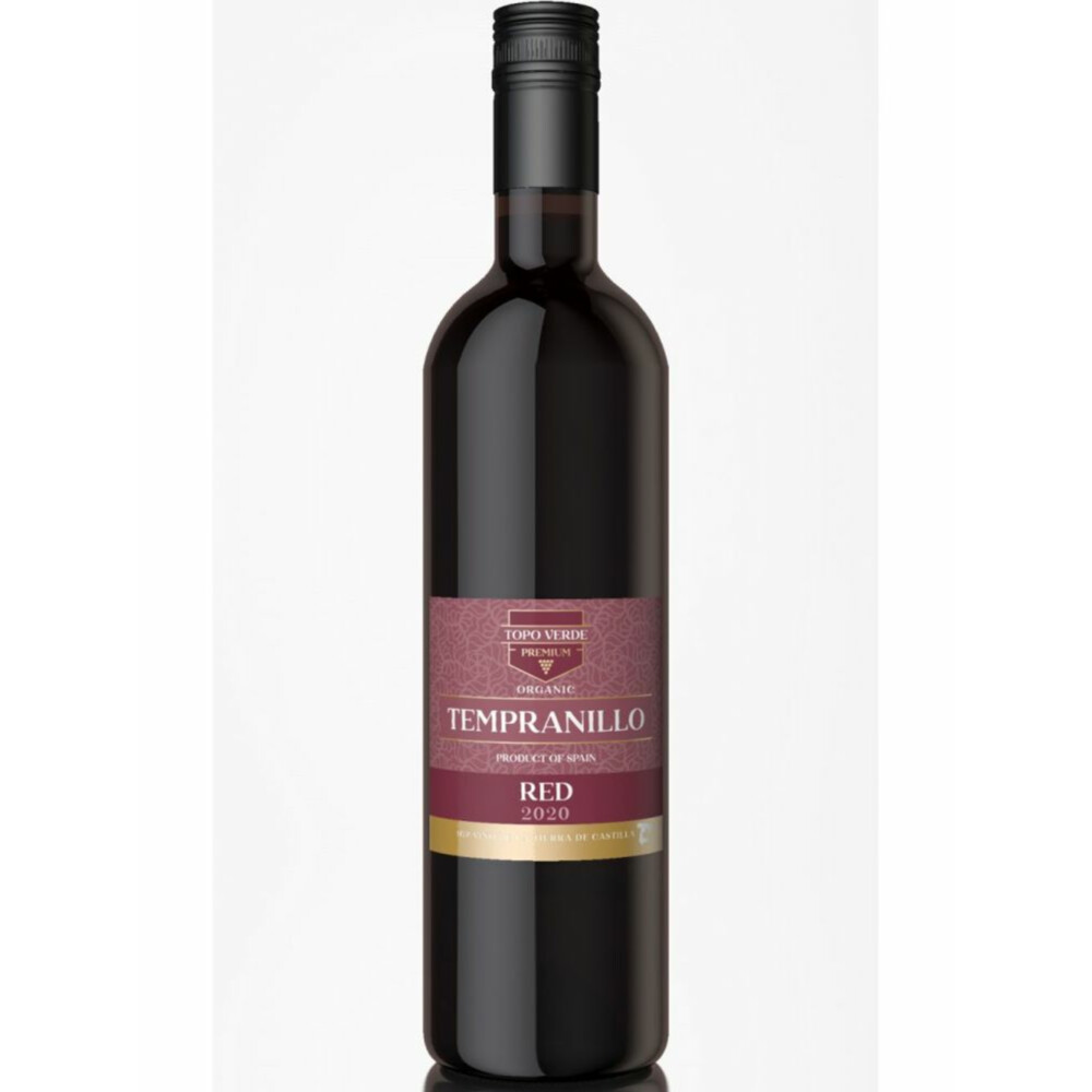 Rode Wijn Tempranillo Biologisch 750 ml