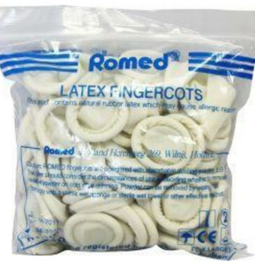 Romed Vingercondooms Latex L 100 stuks