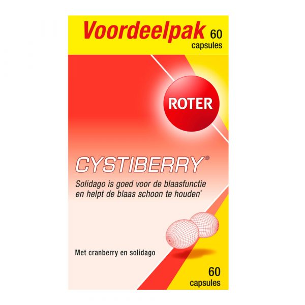 2x Roter Cystiberry 60 capsules