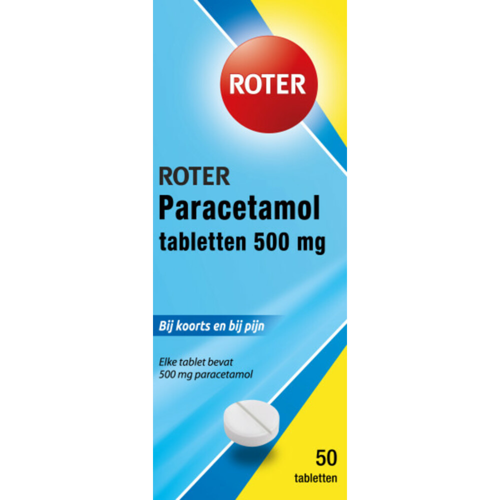 Roter Paracetamol 500 mg 50 tabletten