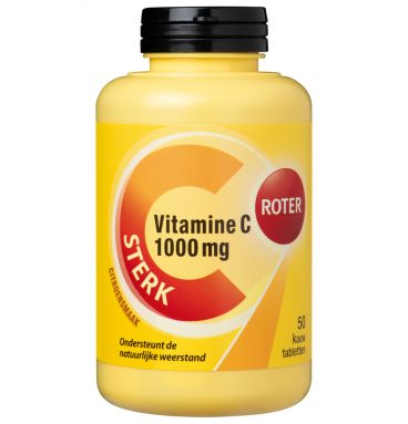 2x Roter Vitamine C 1000 mg Forte Citroen 50 kauwtabletten