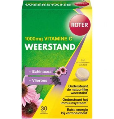 2x Roter Vitamine C 1000 mg Weerstand 30 tabletten