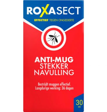 12x Roxasect Anti-Mug Stekker Navulling 30 ml