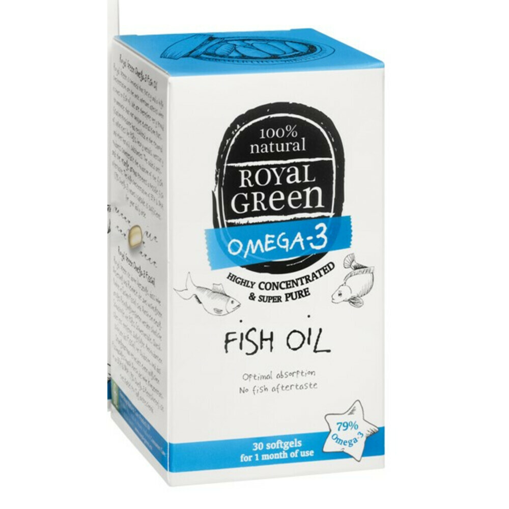 Royal Green Omega 3 Visolie 30 softgels