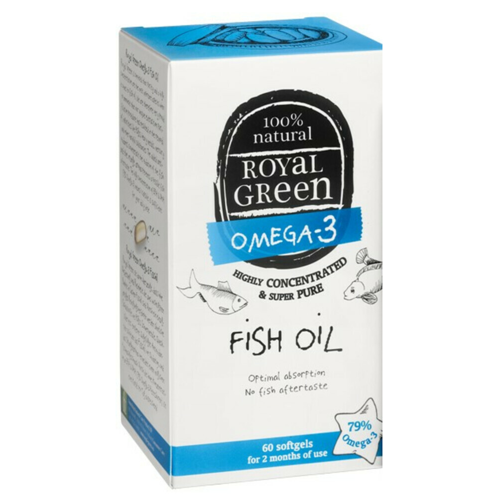 Royal Green Omega 3 Visolie 60 softgels