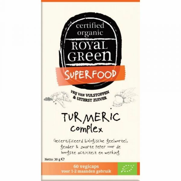 Royal Green Turmeric Complex 60 stuks