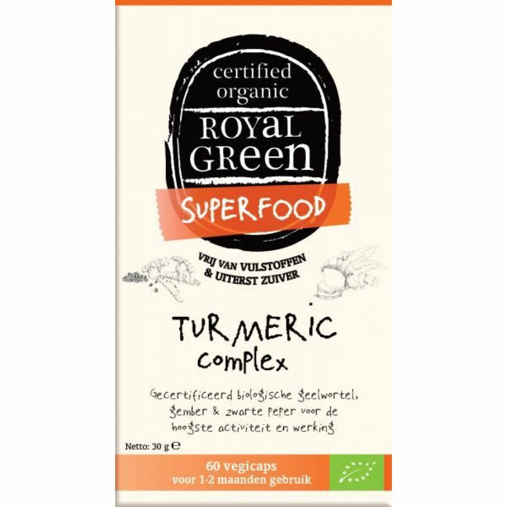 Royal Green Turmeric Complex 60 stuks