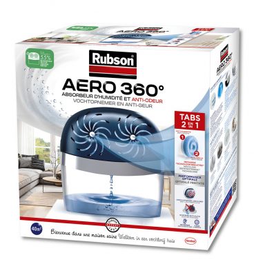 6x Rubson Vochtopnemer Aero 360°