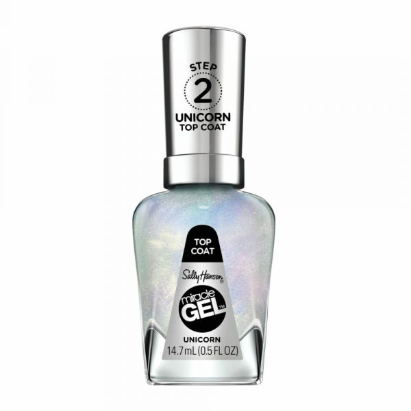 2x Sally Hansen Miracle Gel Nagellak 106 Unicorn Top Coat 14.7 ml