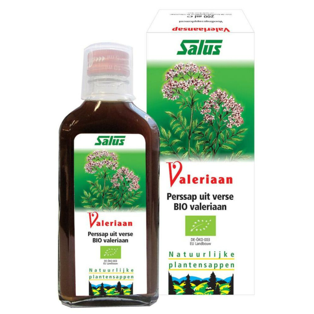 3x Salus Biologisch Sap Valeriaan 200 ml