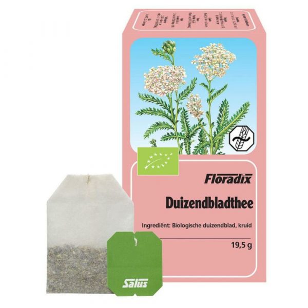 3x Salus Floradix Biologische Theezakjes Duizendblad 15 zakjes