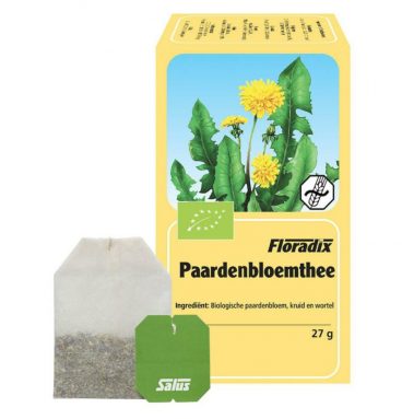 3x Salus Floradix Biologische Theezakjes Paardenbloem 15 zakjes