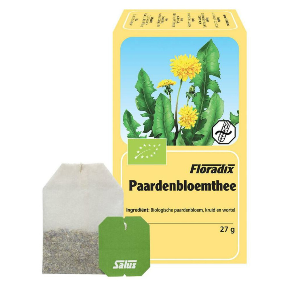 3x Salus Floradix Biologische Theezakjes Paardenbloem 15 zakjes