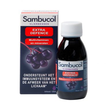 3x Sambucol Extra Defence 120 ml