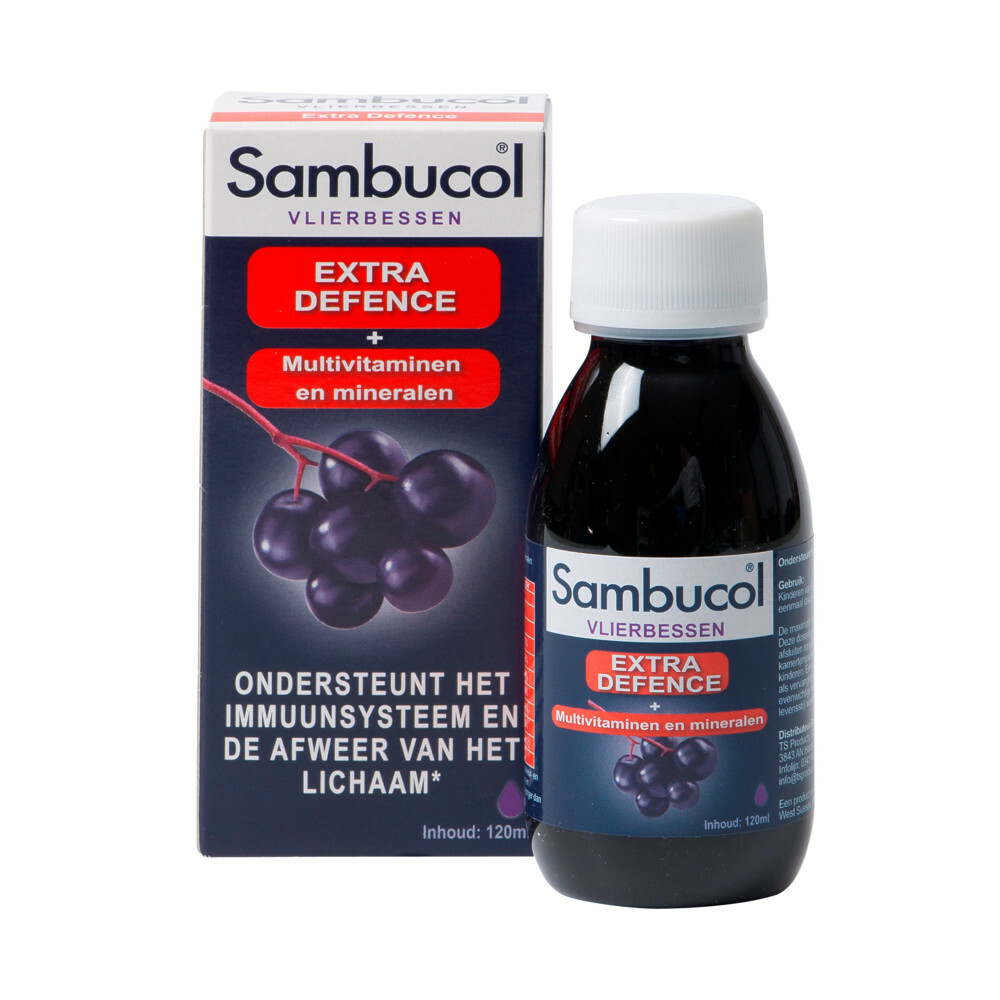 3x Sambucol Extra Defence 120 ml