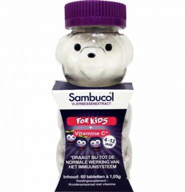 Sambucol Kids 60 kauwtabletten