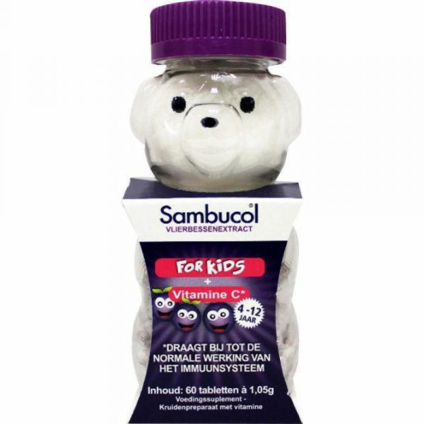 Sambucol Kids 60 kauwtabletten