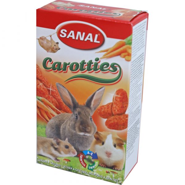 Sanal Knaagdier Carotties 45 gr