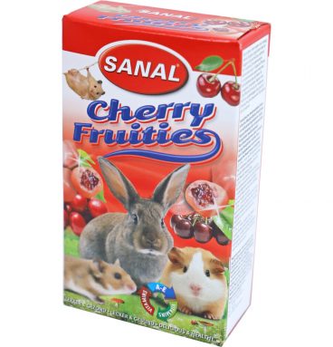 Sanal Knaagdier Fruities Kers 50 gr