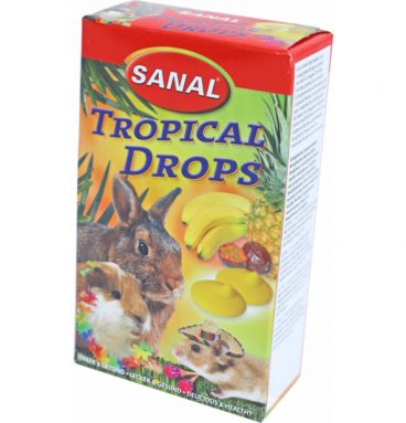 Sanal Knaagdier Snoepjes Tropische Vruchten 45 gr