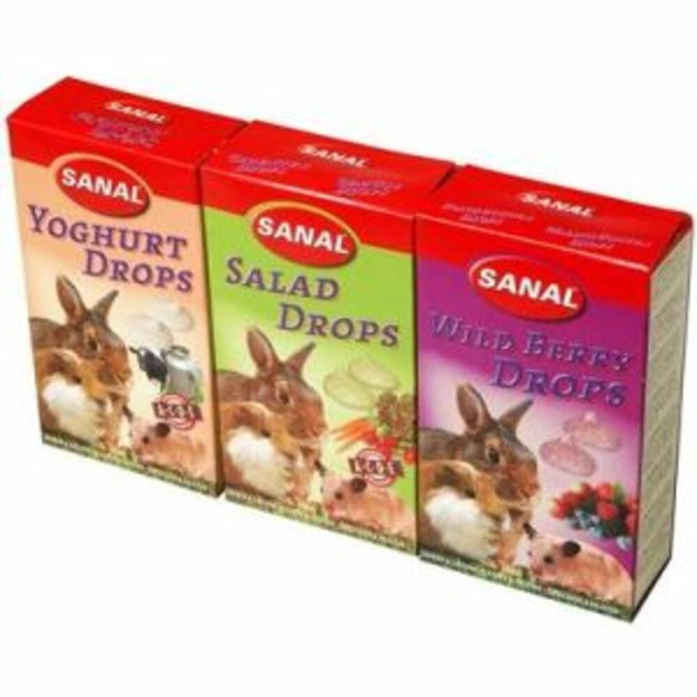 Sanal Knaagdier Snoepjes Voordeelpak 3x45 gr