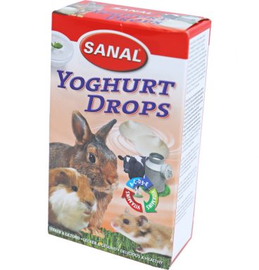 Sanal Knaagdier Snoepjes Yoghurt 45 gr