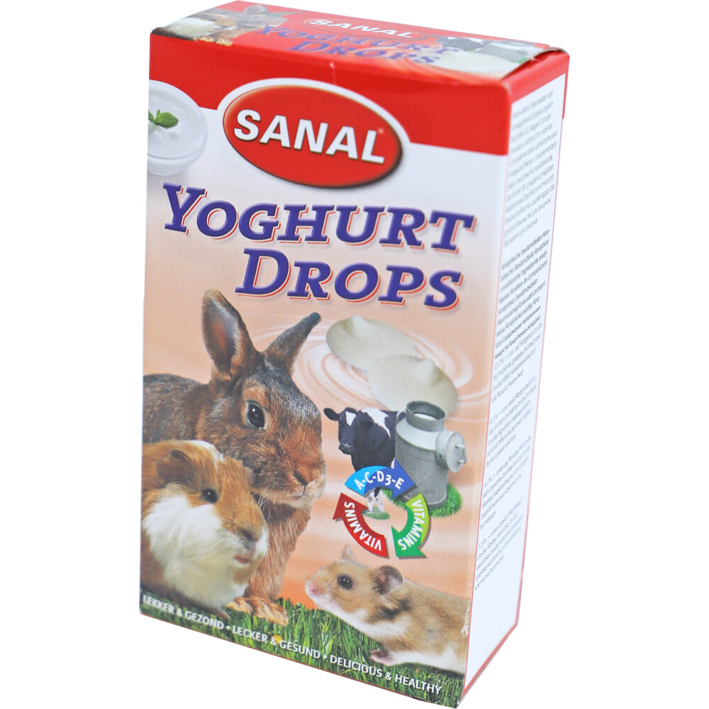 Sanal Knaagdier Snoepjes Yoghurt 45 gr