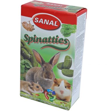 Sanal Knaagdier Spinatties 45 gr