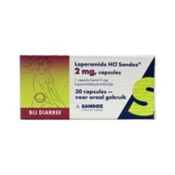 Sandoz Loperamide 2mg 30 capsules