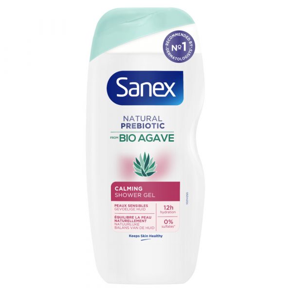 6x Sanex Agave Calming Douchegel 250 ml