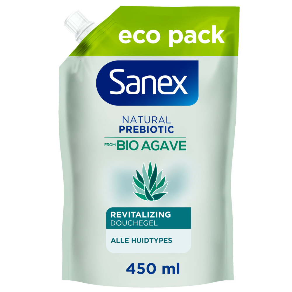 Sanex Agave Revitalizing Douchegel Navulling 450 ml