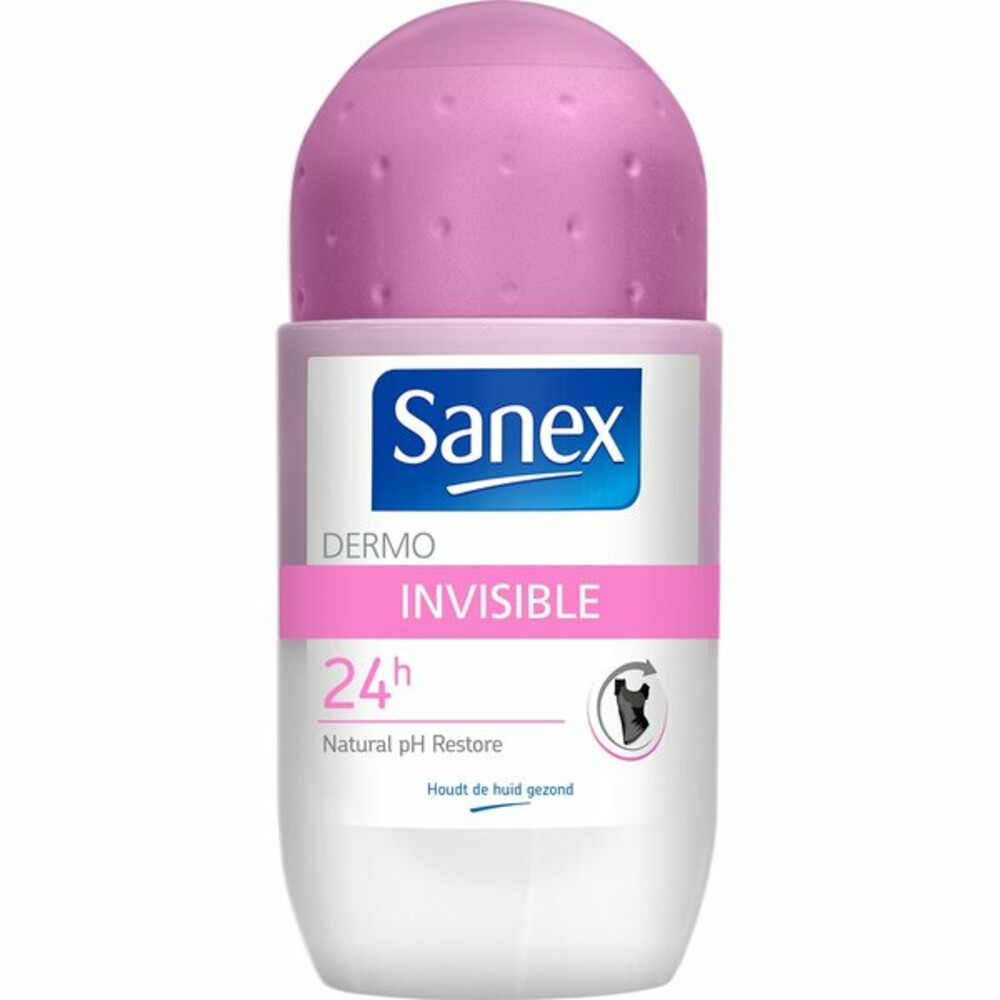 Sanex Deodorant Roller Dermo Invisible 50 ml