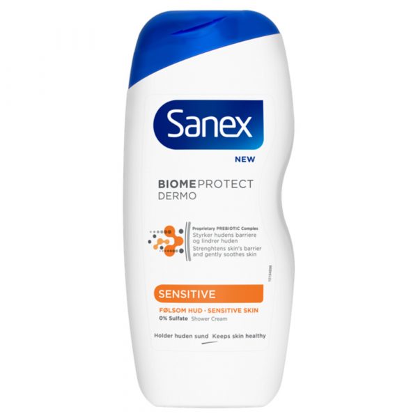 6x Sanex Douchegel Dermo Sensitive 250 ml