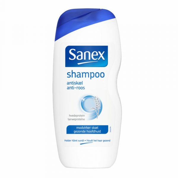 6x Sanex Shampoo Anti-Roos 250 ml