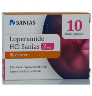 Sanias Loperamide HCL 2mg 10 capsules