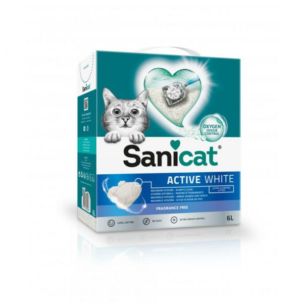 Sanicat Active Wit 6 liter