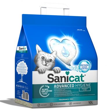 Sanicat Kattenbakvulling Advanced Hygiene 10 liter