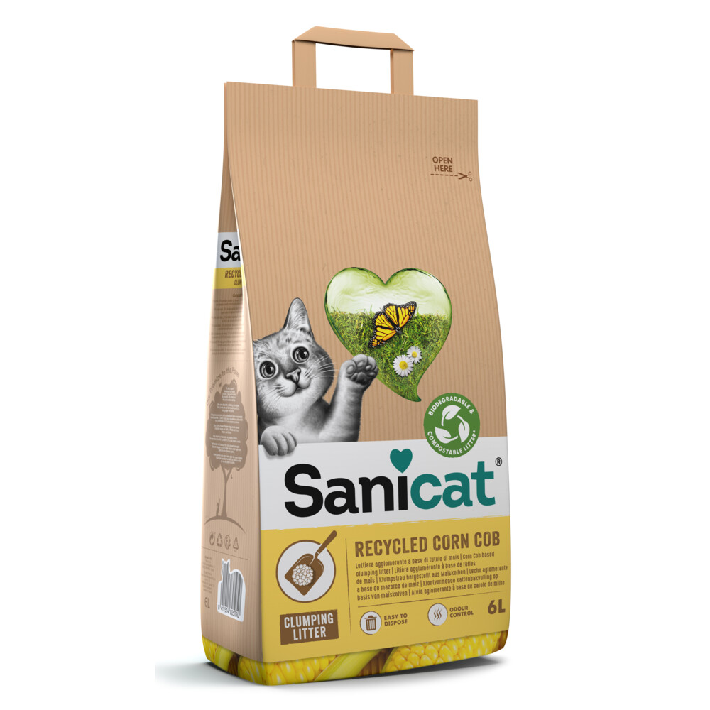 Sanicat Klontvormend Maïs 6 liter