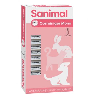 Sanimal Oorreiniger Mono 10 x 5 ml